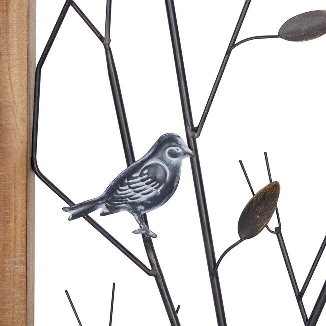 Set Of 2 Black Metal Farmhouse Wall Decor, , alternate image number null