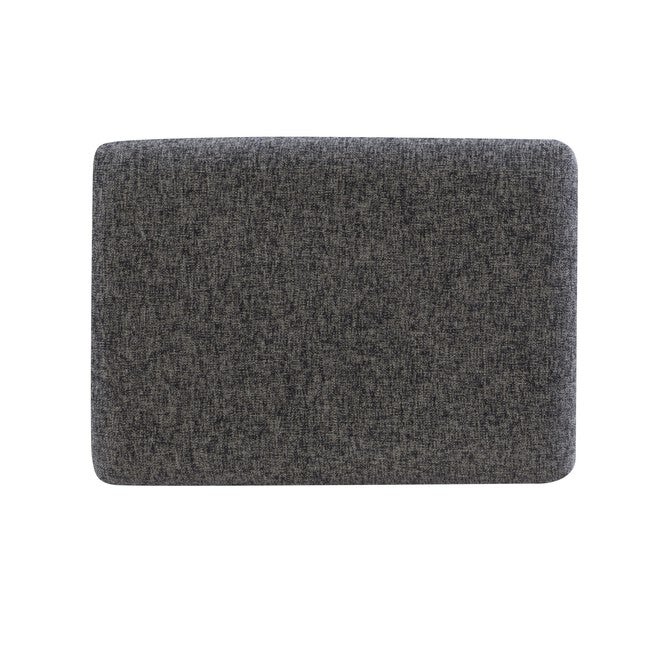 Kennedy Black Tweed Backless Bar Stool Backless Stools, , alternate image number null