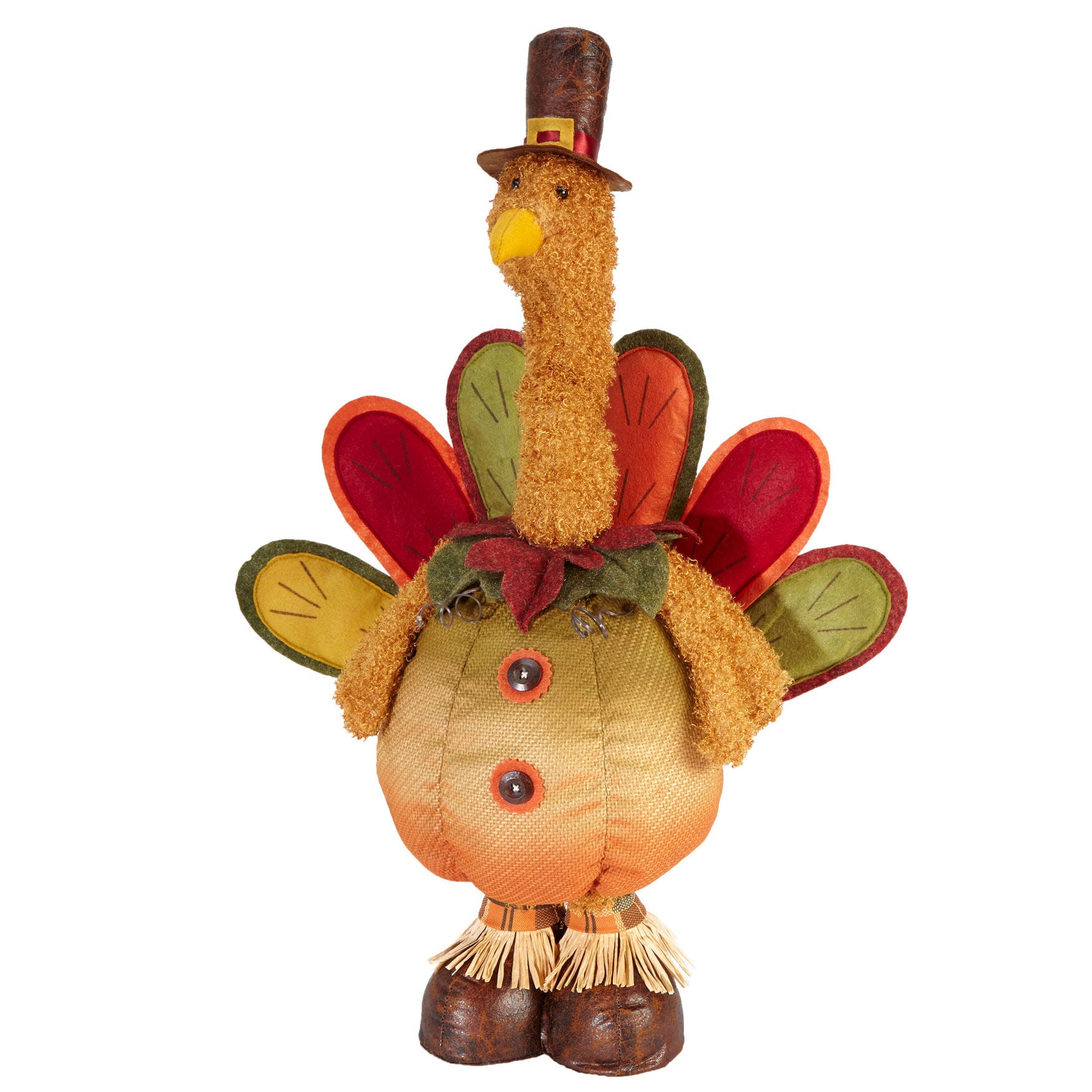 Boy Turkey with Extendable Legs , MULTI, hi-res image number 0