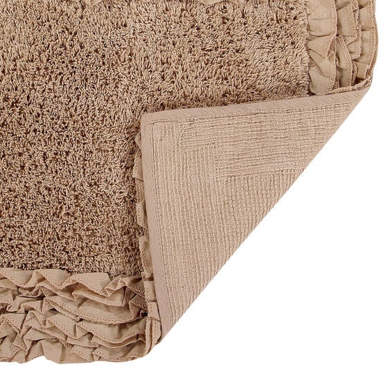 Shaggy Border Bath Rug Mat, 5 Pc Set, (17" X 24" | 20" X 20" | 21" X 34" | 24" X 40" | 20" X 60"), , alternate image number null