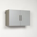 HangUps 36" Upper Storage Cabinet, Light Gray, LIGHT GRAY, hi-res image number null
