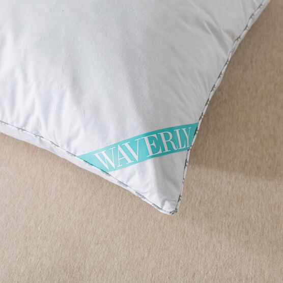 Antimicrobial White Goose Nano Feather Pillow, Set 2 Bed Pillow, , alternate image number null