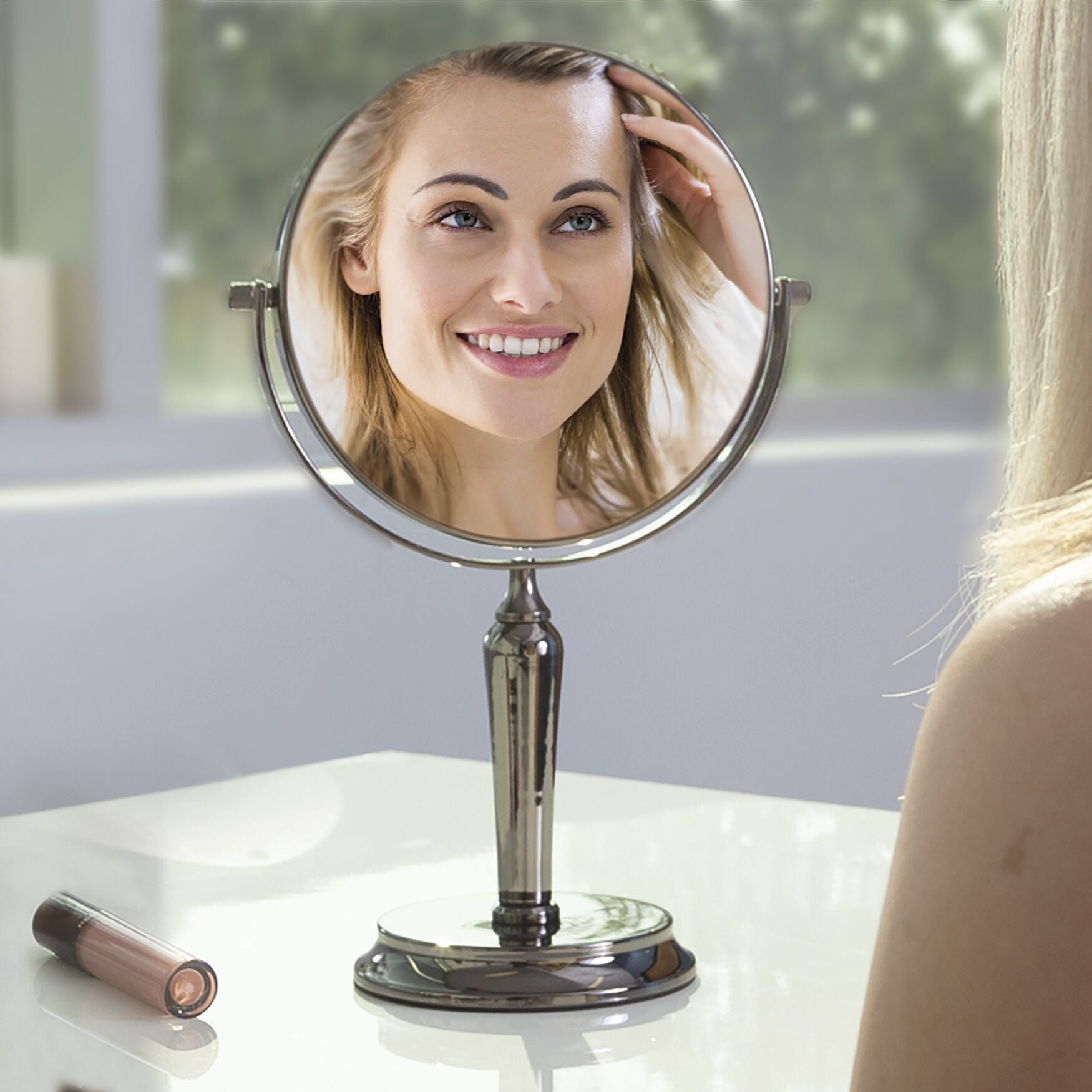 Anaheim 9'' Rotating Countertop Mirror, , alternate image number 3