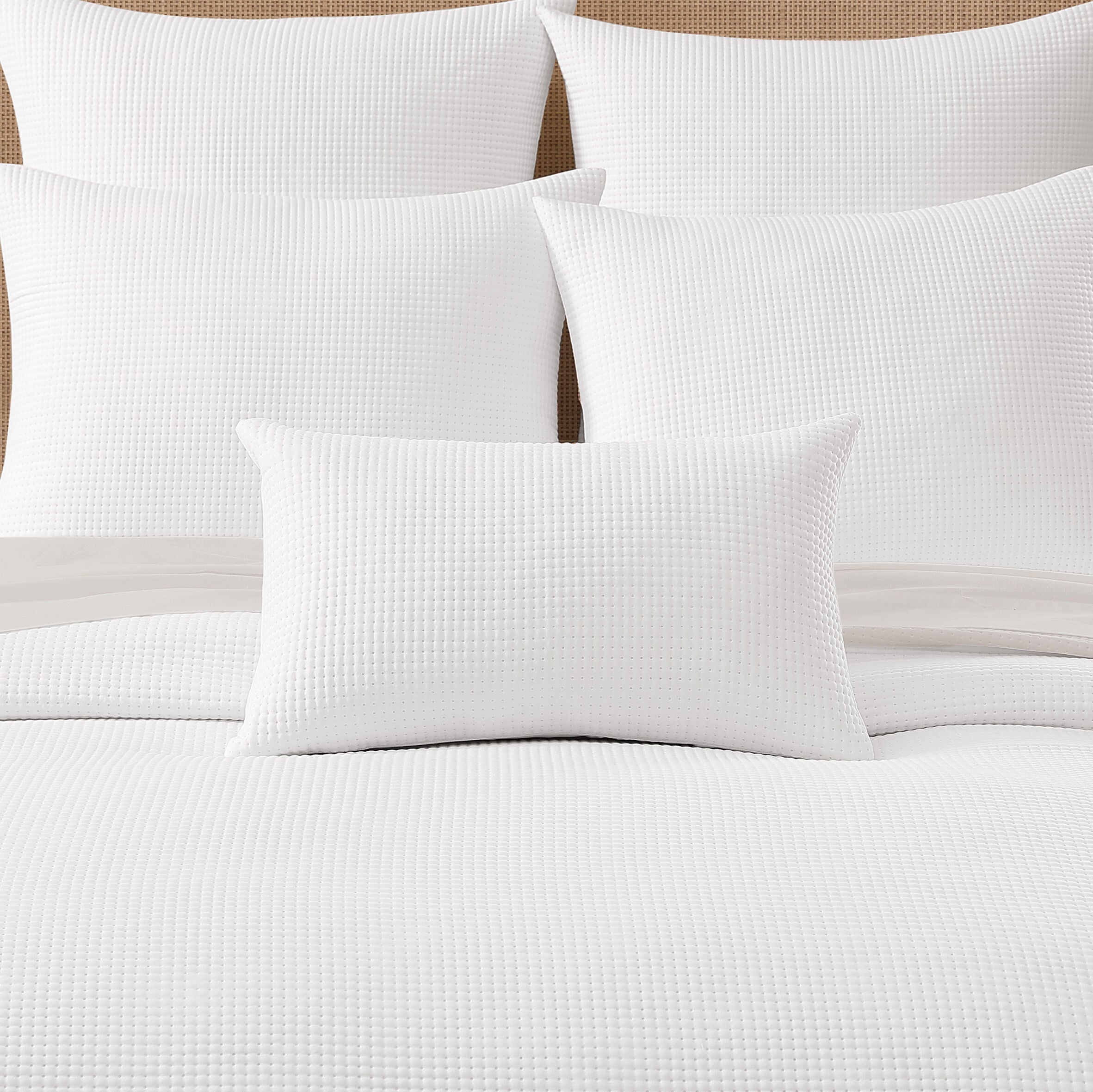 STILLWATER QUILTED BOUDOIR DECORATIVE THROW PILLOW