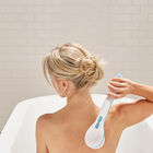 Body Pure Spinning Shower Brush, WHITE BLUE, hi-res image number null