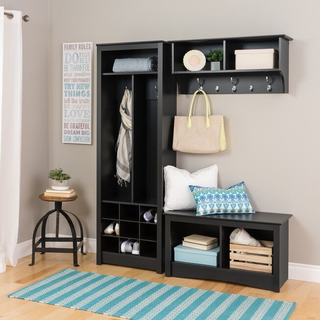 Space-Saving Entryway Organizer with Shoe Storage, , alternate image number 4