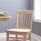 Bramwell Dining Chair Unfinished Set of 2, , alternate image number null