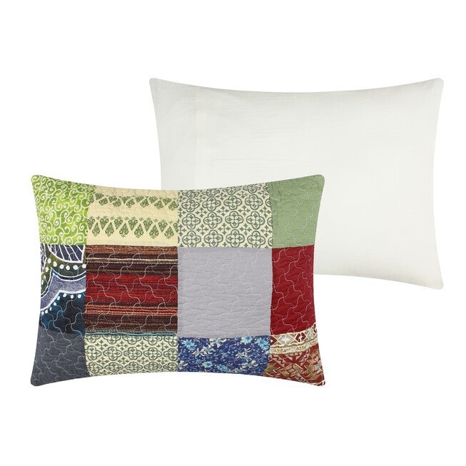 Renee Upcycle Quilt And Pillow Sham Set, , alternate image number 2