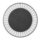 Black Industrial Metal Wall Mirror, , on-hover image number null