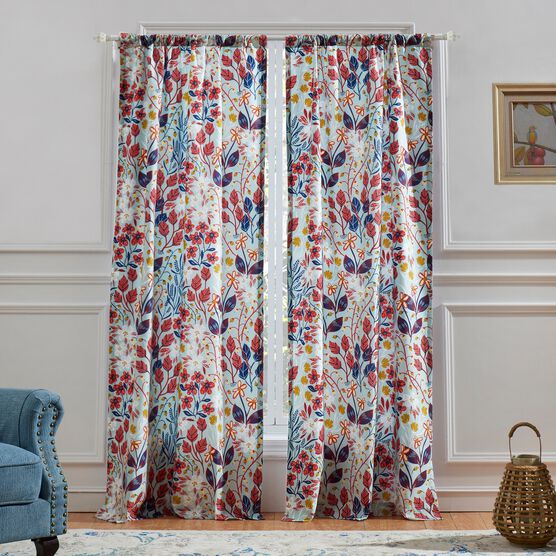 Perry Curtain Panel Pair Brylane Home, Curtain Panel Pair