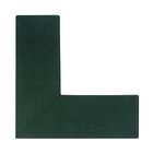 Alpine Braid Collection Reversible Indoor Area Rug in Vibrant Colors, 24"" x 48"" x 48"" L-Shape , HUNTER SOLID, hi-res image number null