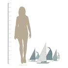 Metal Sailboats Wall Decor, , alternate image number null