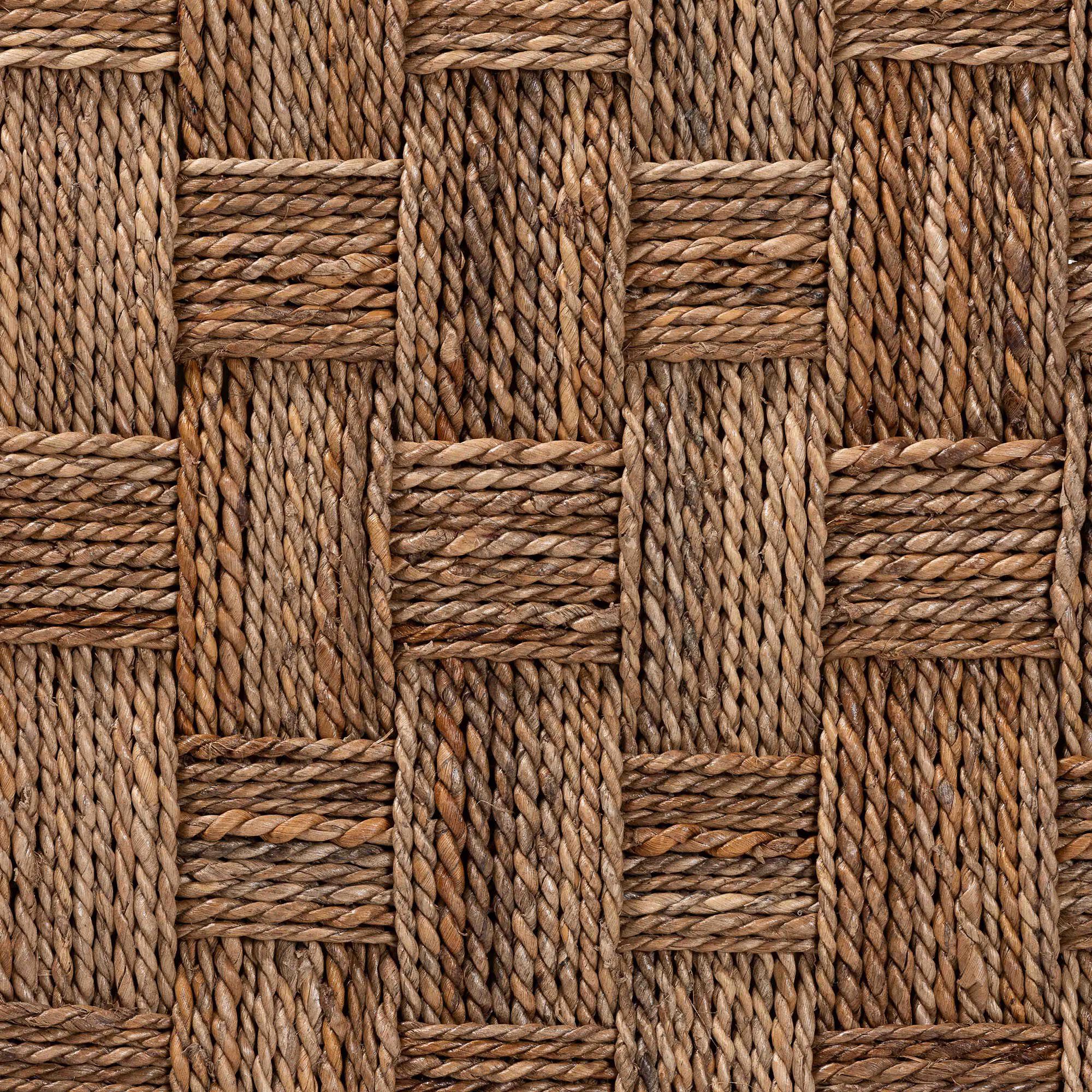 Karina Bohemian Natural Seagrass End Table, NATURAL, alternate image number 6