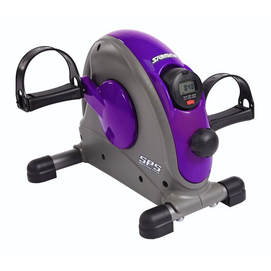 Stamina Mini Exercise Bike, PURPLE GREY, hi-res image number null