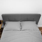 SensorPEDIC Ice Cool 400 Thread Count Cotton-Rich Grey Sheet Set, , alternate image number null