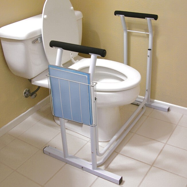 Toilet Safety Support, WHITE, hi-res image number 0