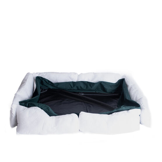 Bolstered Dog Bed,Anti-Slip Pet Bed, Laurel Green, Large, , alternate image number null