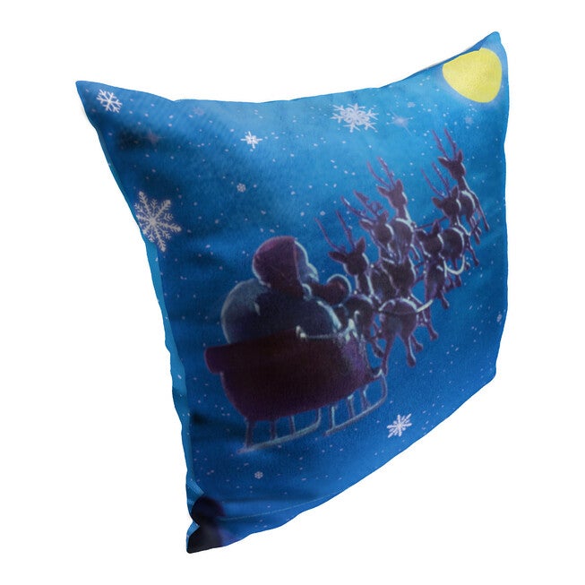 Wb Year Without A Santa Clauschristmas Flight 18X18 Printed Throw Pillow, , on-hover image number null