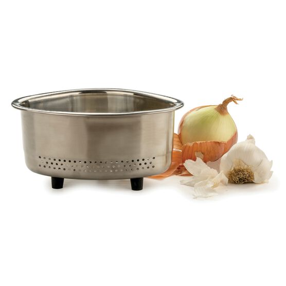 In-Sink Stainless Steel Corner Basket, , on-hover image number null