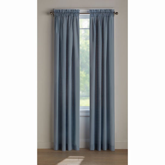 Alexis Panel Set with Tiebacks, BLUE, hi-res image number null