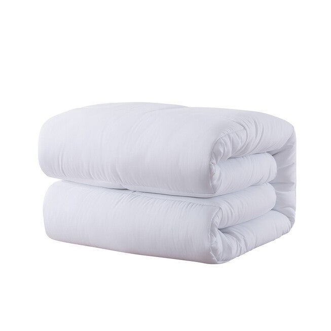 Subway Tile Down Alternative Comforter, White, , alternate image number 8