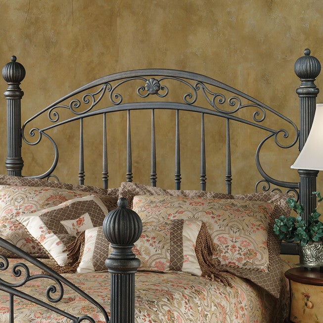 Queen Headboard with Headboard Frame, 71½"Lx67 inchesWx66¼"H, BROWN, hi-res image number null