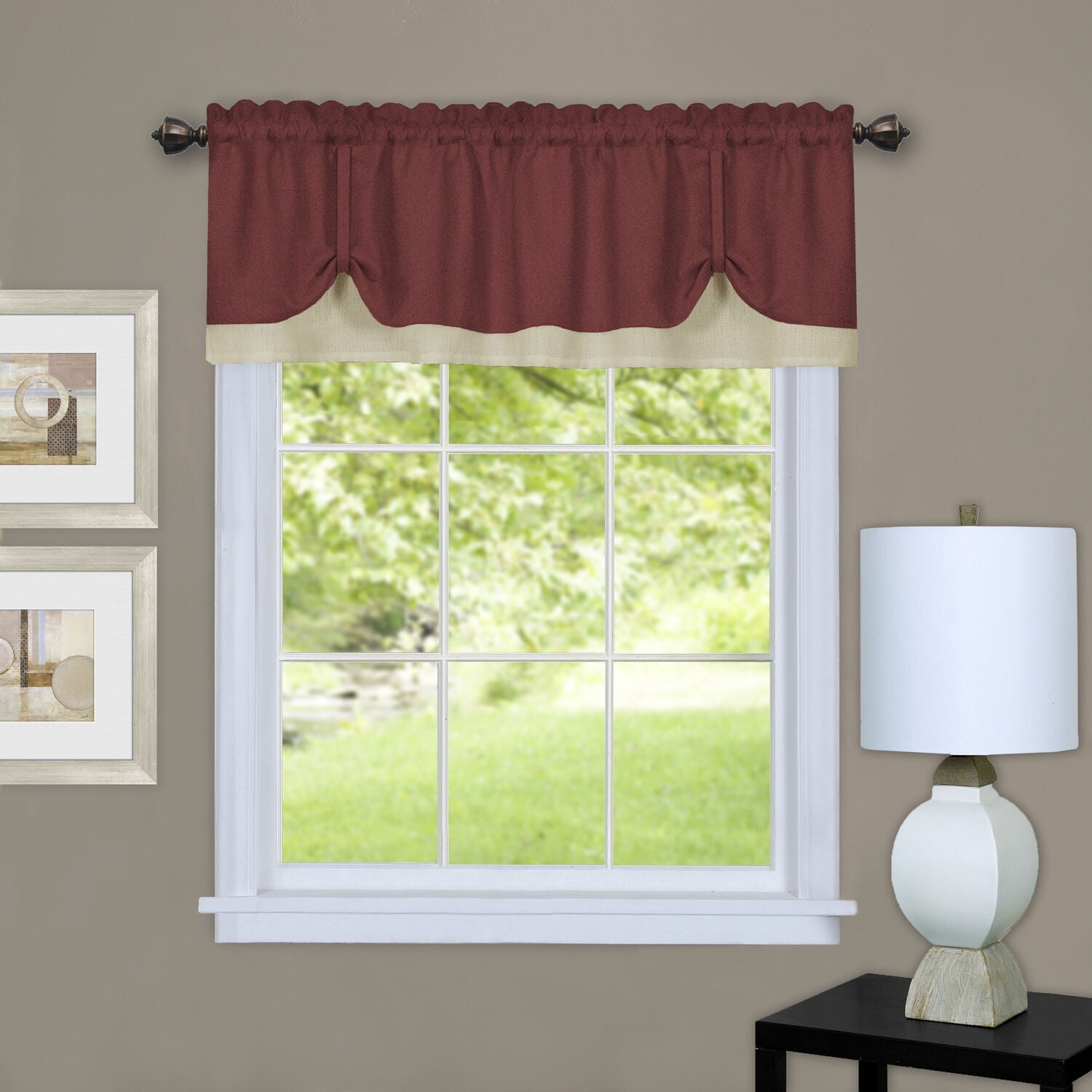 Darcy Window Curtain Valance
