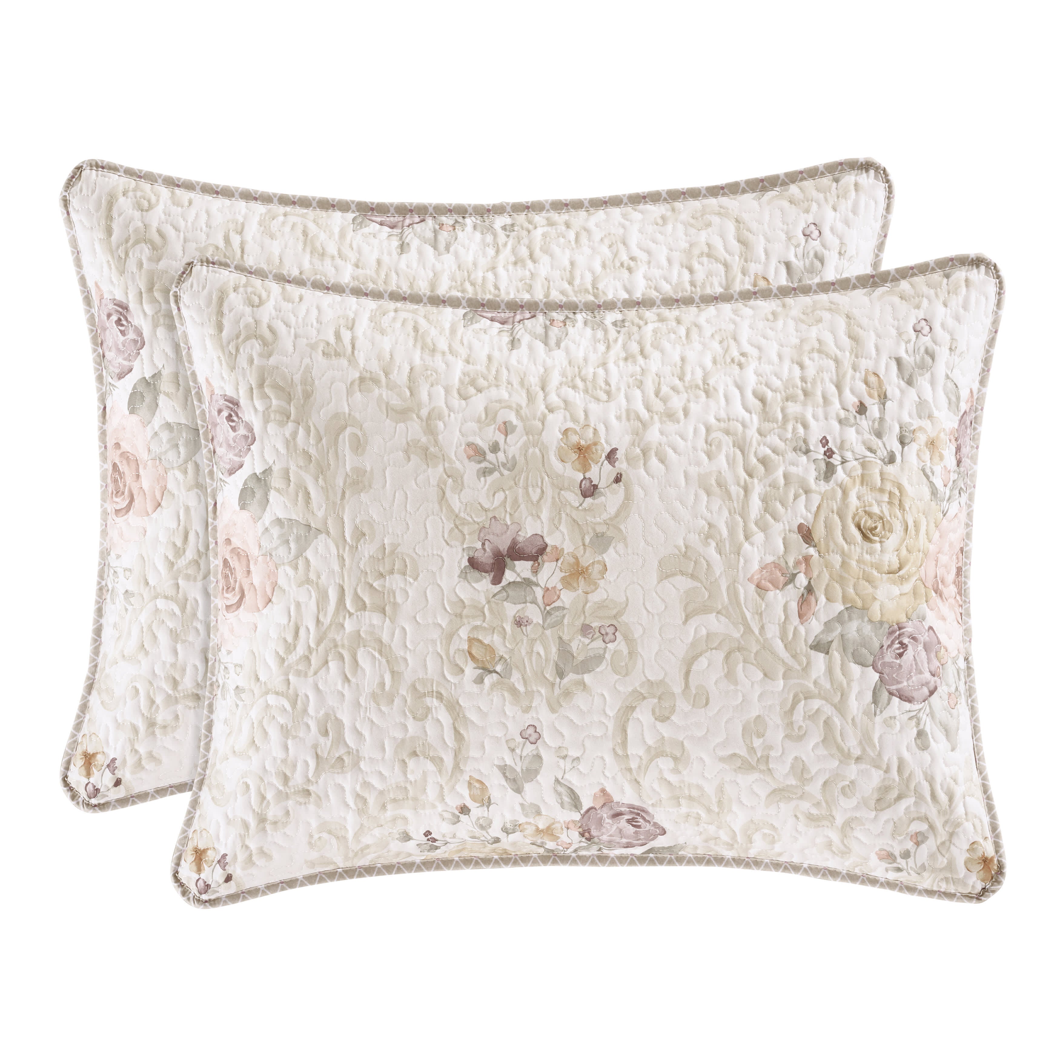 Chardonnay 3 Piece Quilt Set, IVORY, alternate image number 2