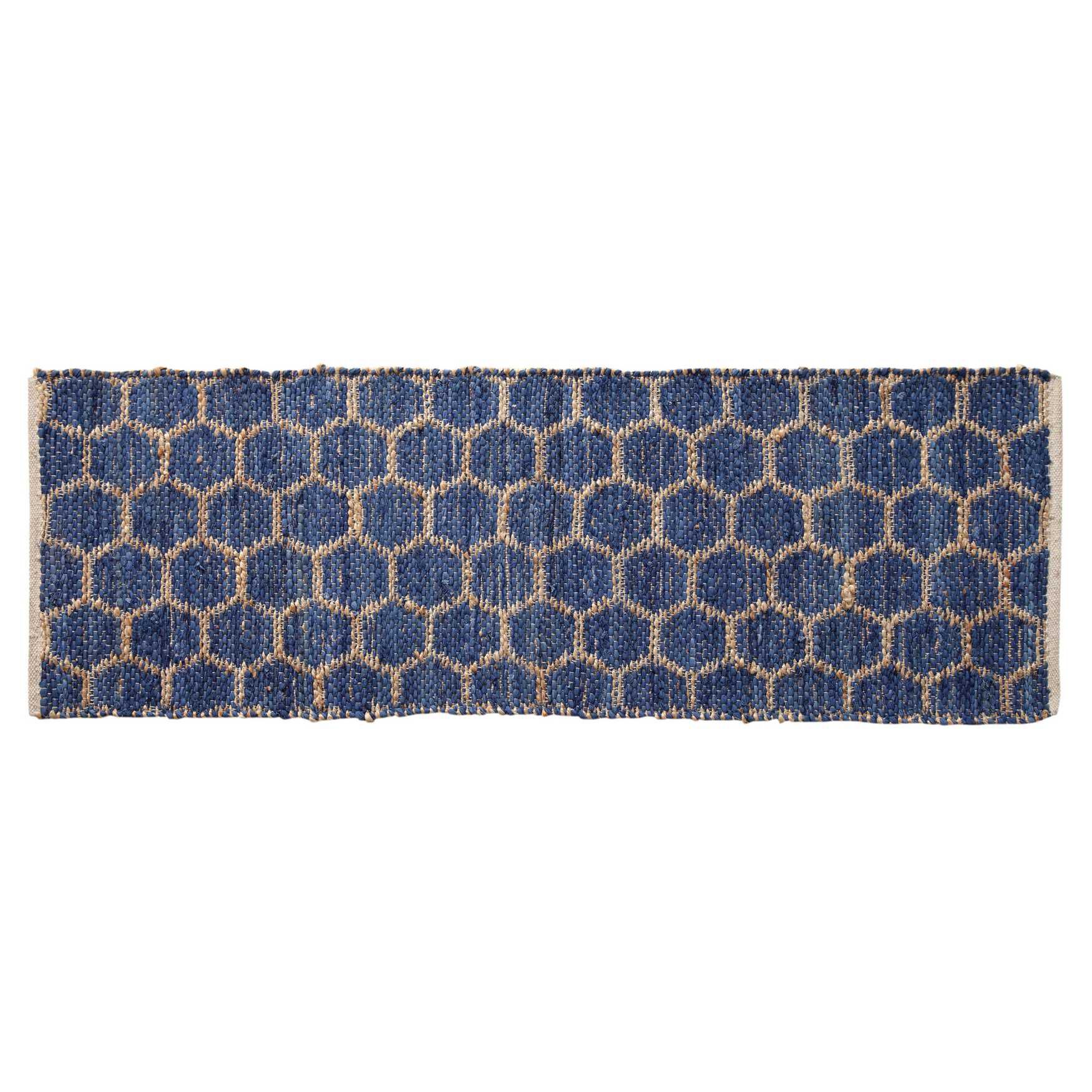 Beehive Modern Collection Area Rug, BLUE, hi-res image number 0