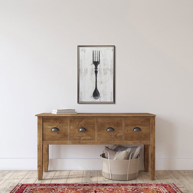 BLACK FORK ON WOOD, , on-hover image number null