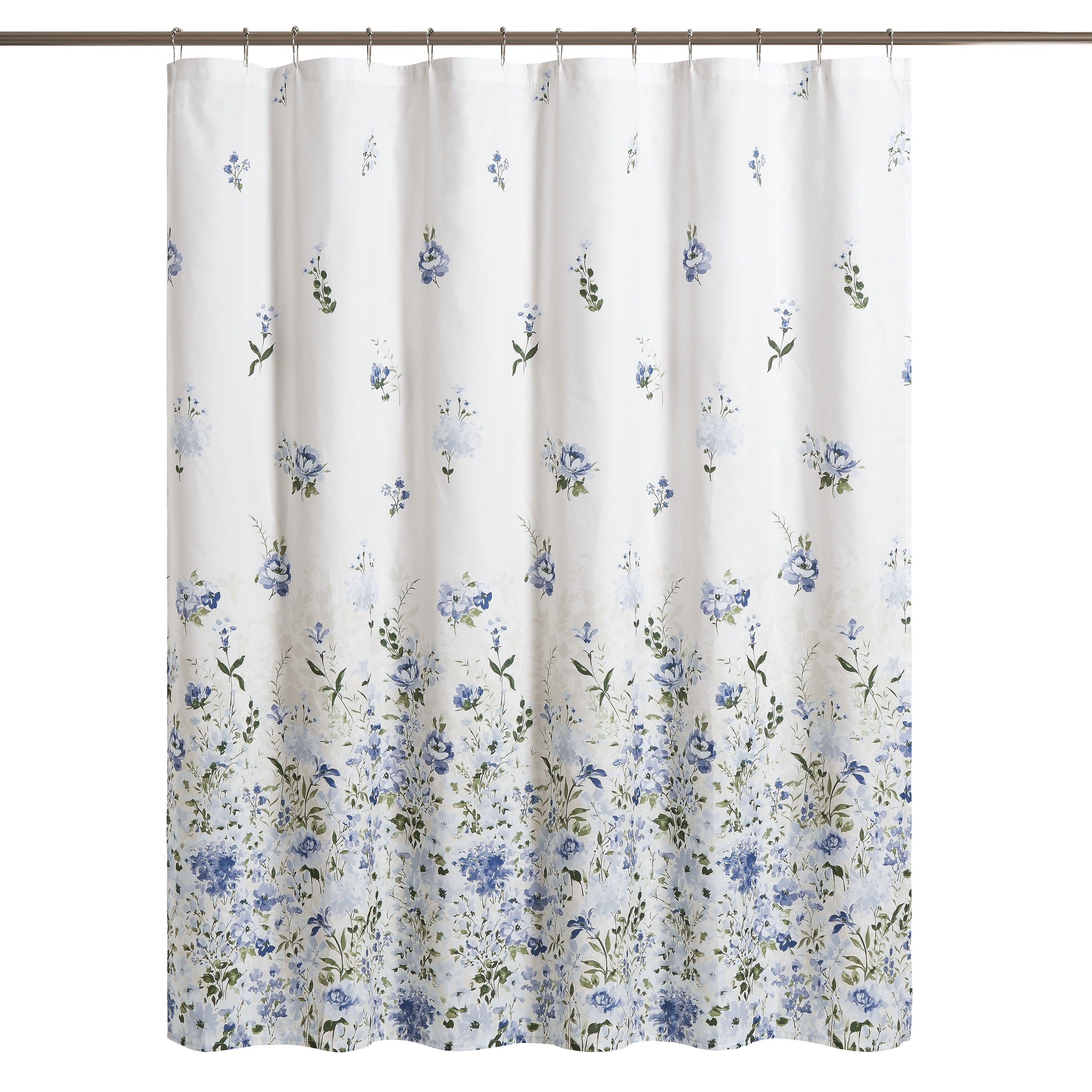 KOURTNEY SHOWER CURTAIN, SLATE, alternate image number 2