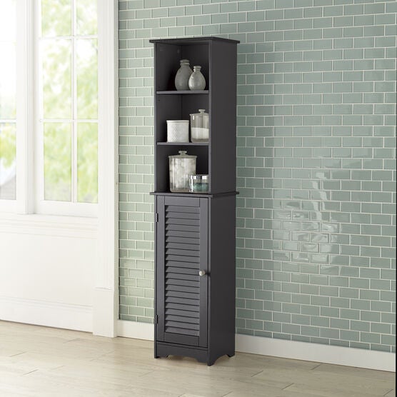 Louvre Tall Cabinet Bathroom Storage Brylane Home