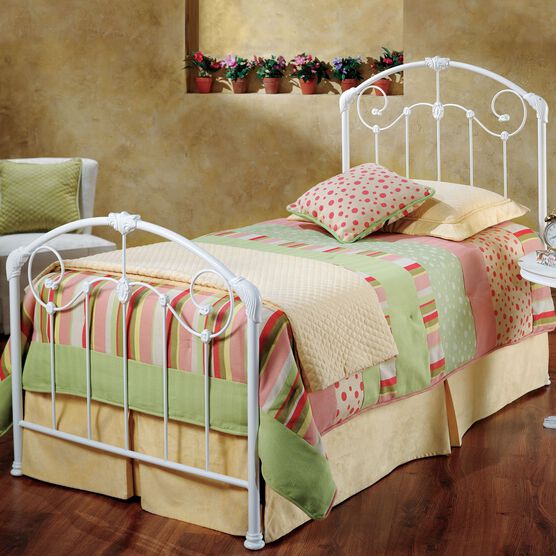 Queen Bed with Bed Frame, 83½"Lx60"Wx50"H, WHITE Queen Bed with Bed Frame, 83½"Lx60"Wx50"H, WHITE
