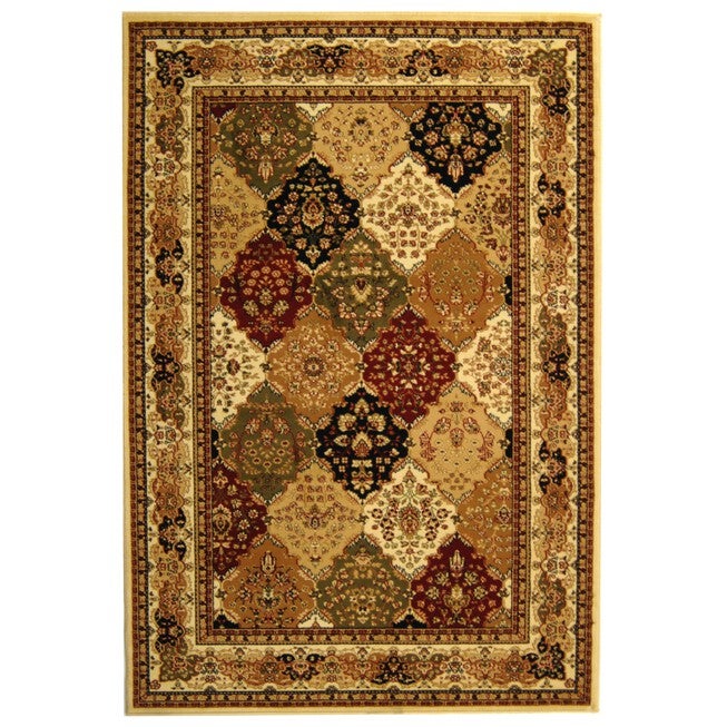 Lyndhurst 221 Multi / Ivory 8' X 11' Large Rectangle Rug, MULTI IVORY, hi-res image number 0