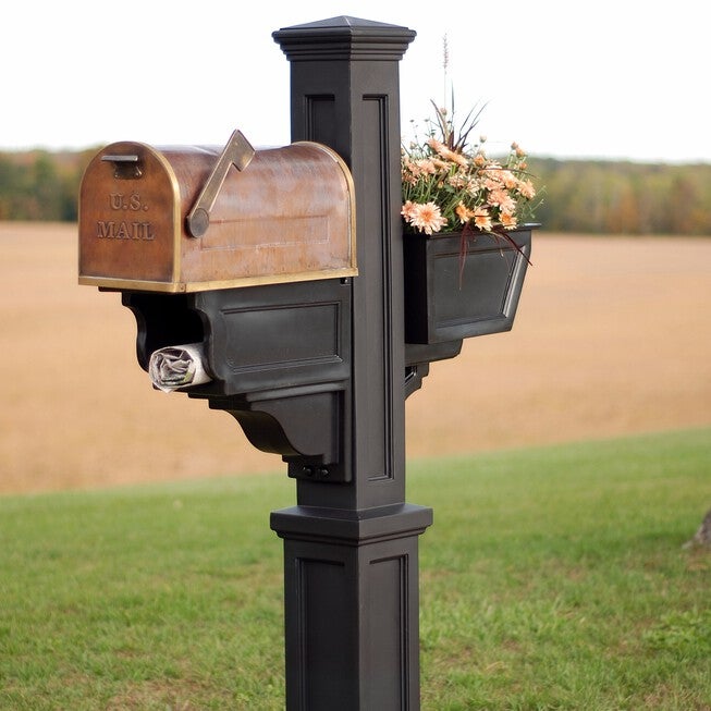 Signature Plus Mail Post, BLACK, hi-res image number null