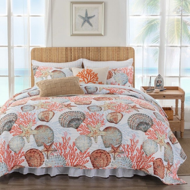 Beach Days Quilt And Pillow Sham Set, , alternate image number 4