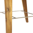 Grey Wood Modern Bar Stool, , alternate image number null