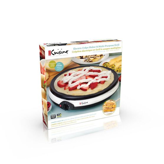Euro Cuisine 12" Electric Crepe Maker, , alternate image number null