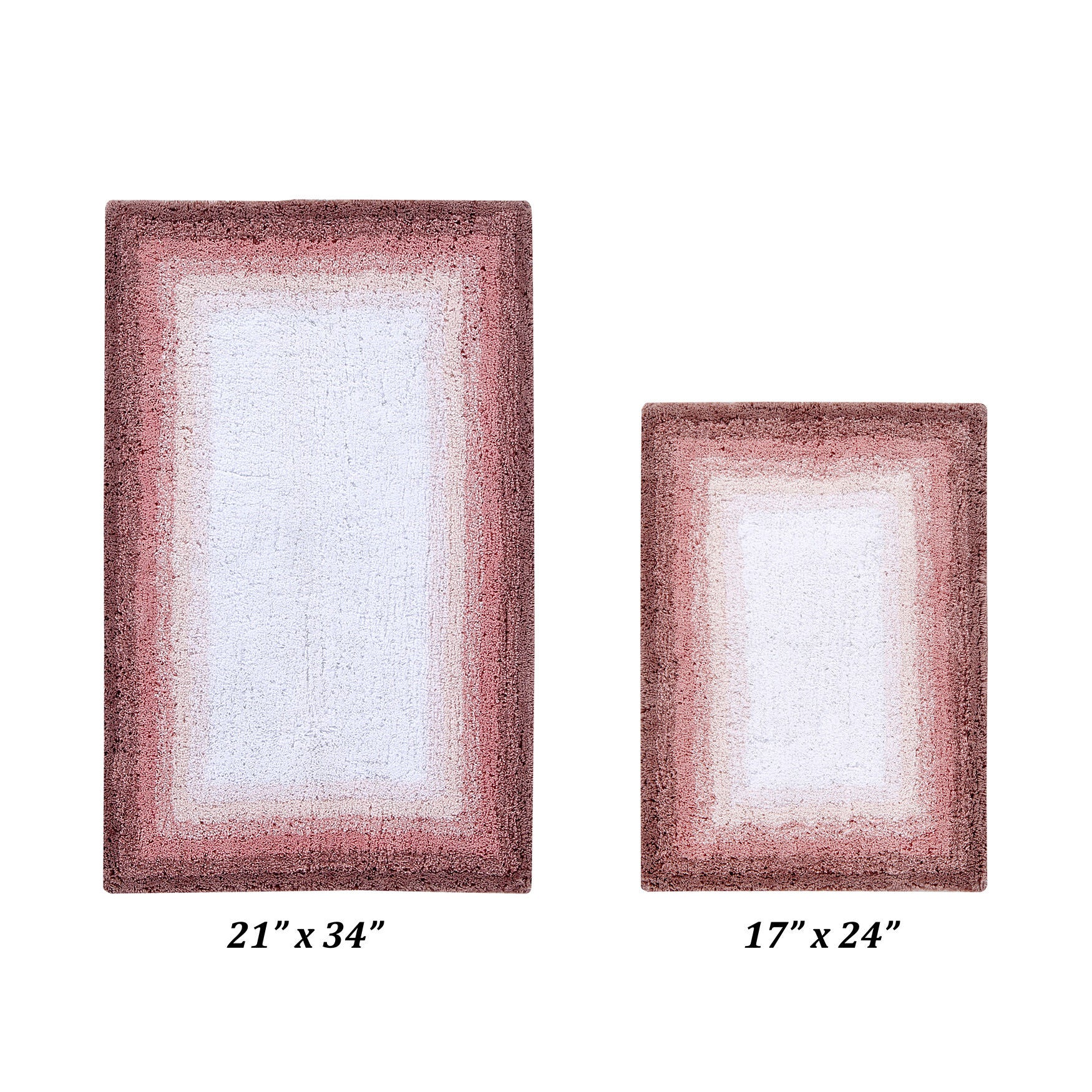 Torrent Bath Mat Rug, (17 inches X 24 inches | 21 inches X 34 inches), ROSE, hi-res image number 0