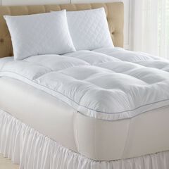 4&quot; Memory Loft Deluxe Gel Mattress Topper & 2-Pack Pillow, 