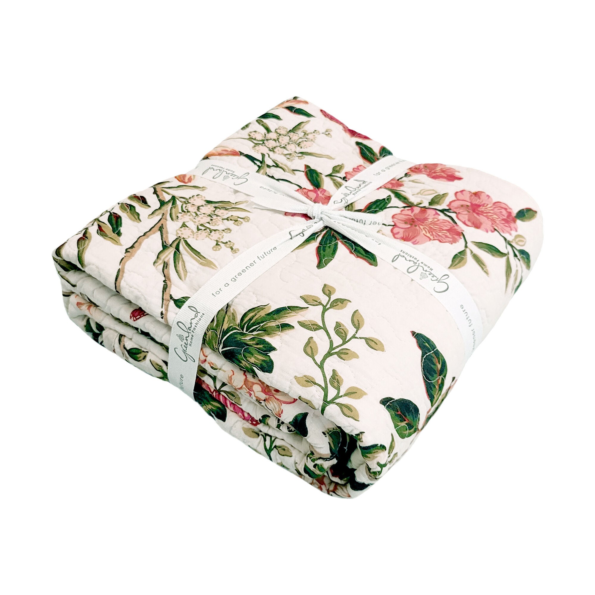 Butterflies Quilted Throw Blanket, MULTI, alternate image number 4