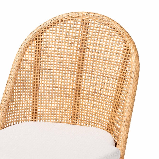 Daniela Bohemian Light Honey Rattan Dining Chair, LIGHT, alternate image number null