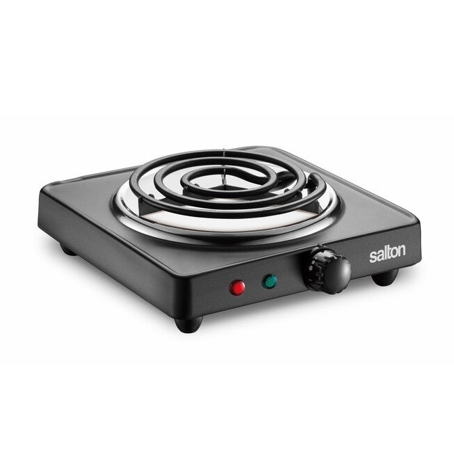 Portable Cooktop - Single Burner Black, BLACK, hi-res image number null