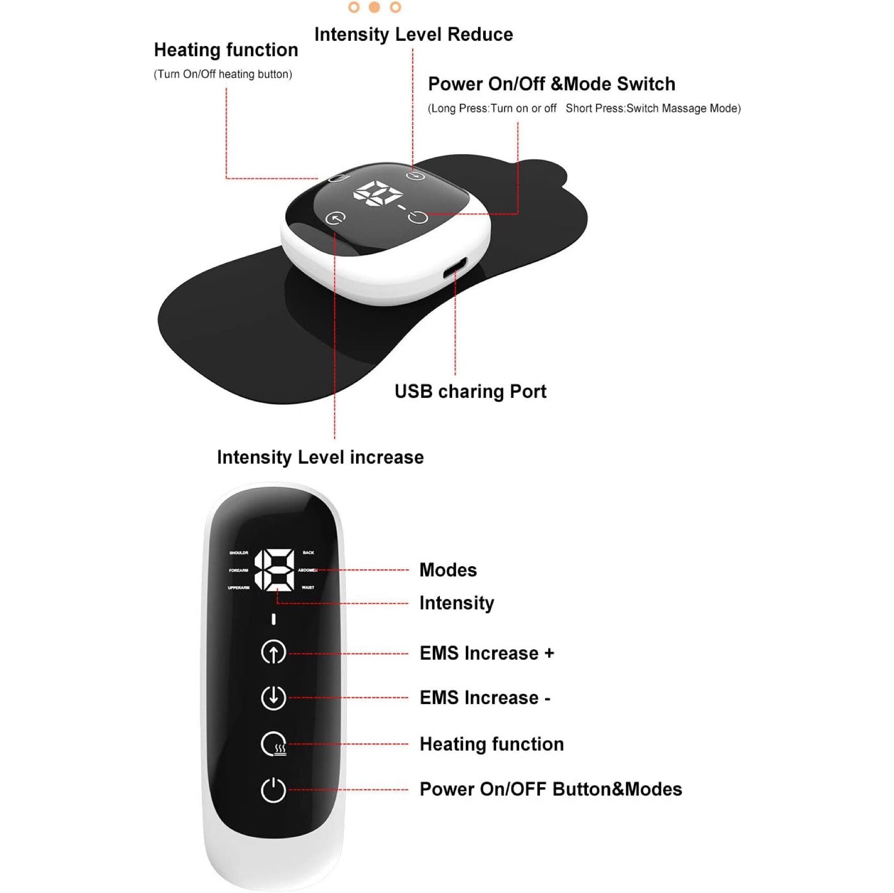 Thermo Pain X: First And Only Heated Ems Pain Reliever Wellness, , on-hover image number 1