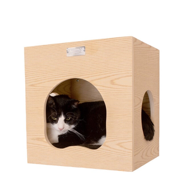 Real Wood Wall Series Cat Tree With Condo, Perch And Step Up, , alternate image number null