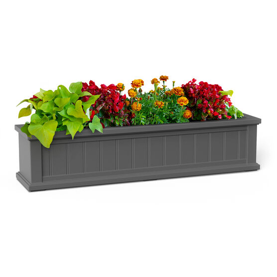 Cape Cod 4FT Window Box, GRAPHITE GREY, hi-res image number null