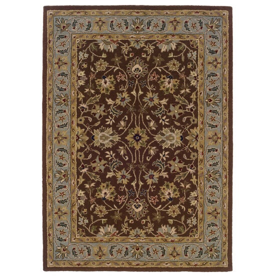 Trio Brown 8'X10' Area Rug, BROWN Trio Brown 8'X10' Area Rug, BROWN
