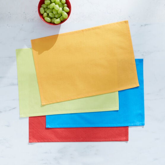 Vibrant Assorted Placemats — Set of 4, MULTI