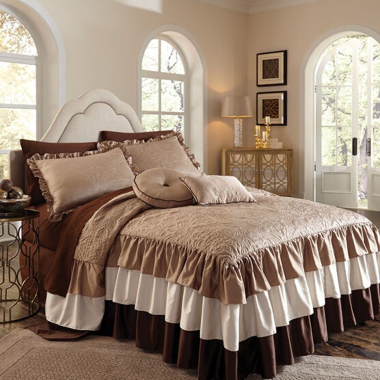 Genevieve Ruffle Bedspread, Genevieve Ruffle Bedspread,