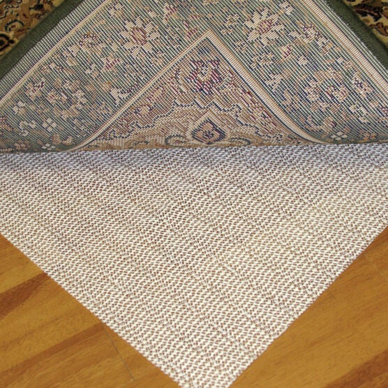 Non-Slip Ultra Stop Round Rug Pad , BEIGE
